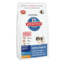 Hill's Mature Active Longevity Mini con Pollo Kg 1 - Kg 3 - Kg 7,5